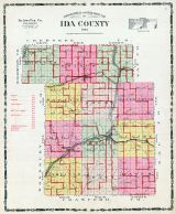 Ida County Topographical Map, Ida County 1906